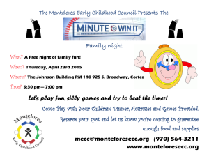 Minute To Win It Family Night