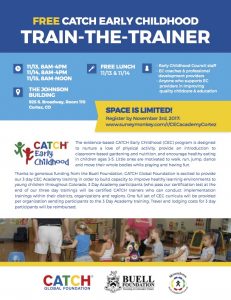 CATCH Early Childhood - Train the Trainer